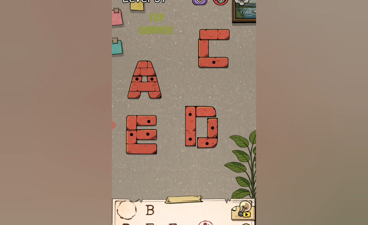 Flower Forest Word Puzzle level 37 Gameplay walkthrough solution