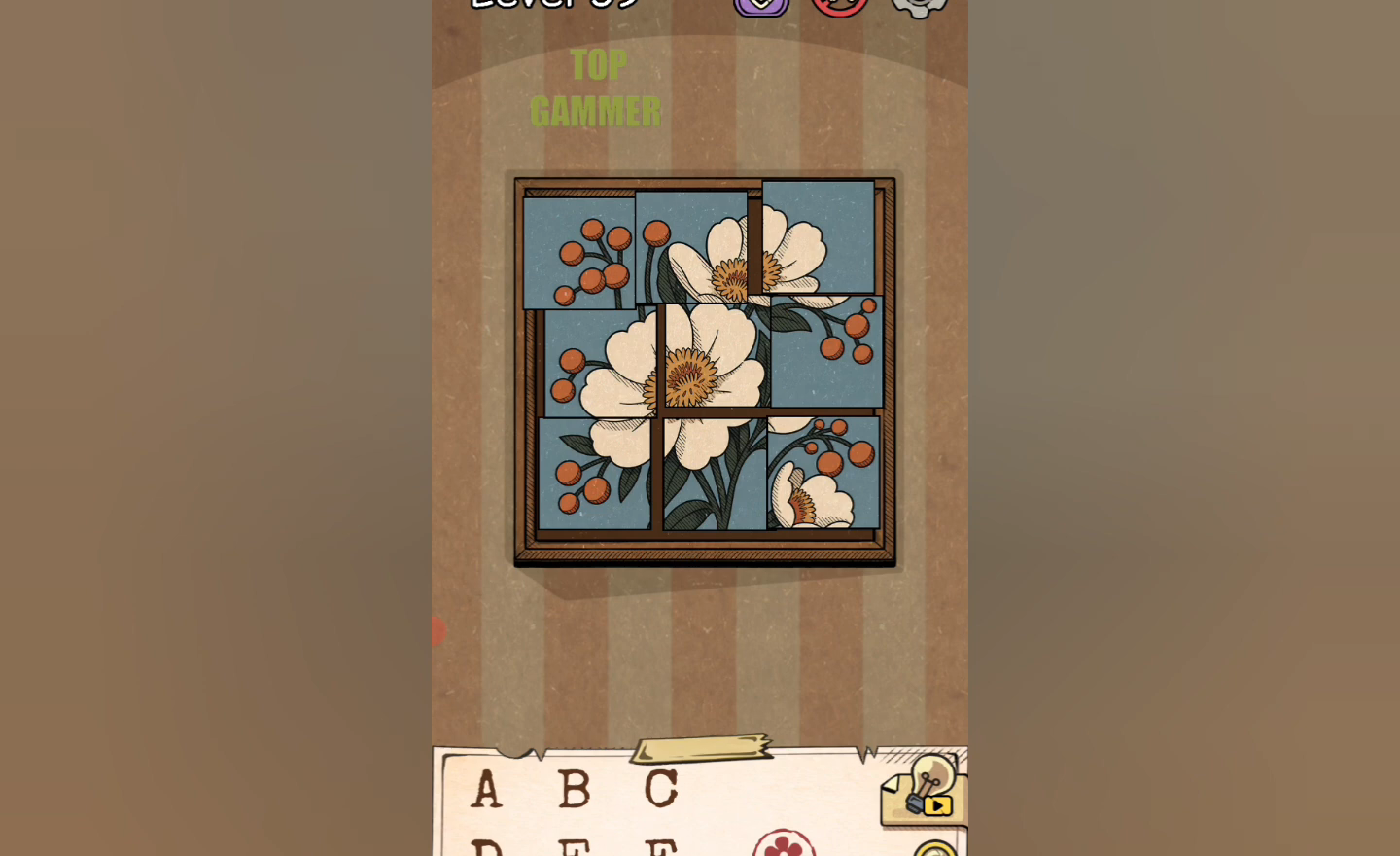 Flower Forest Word Puzzle level 59 Gameplay walkthrough solution