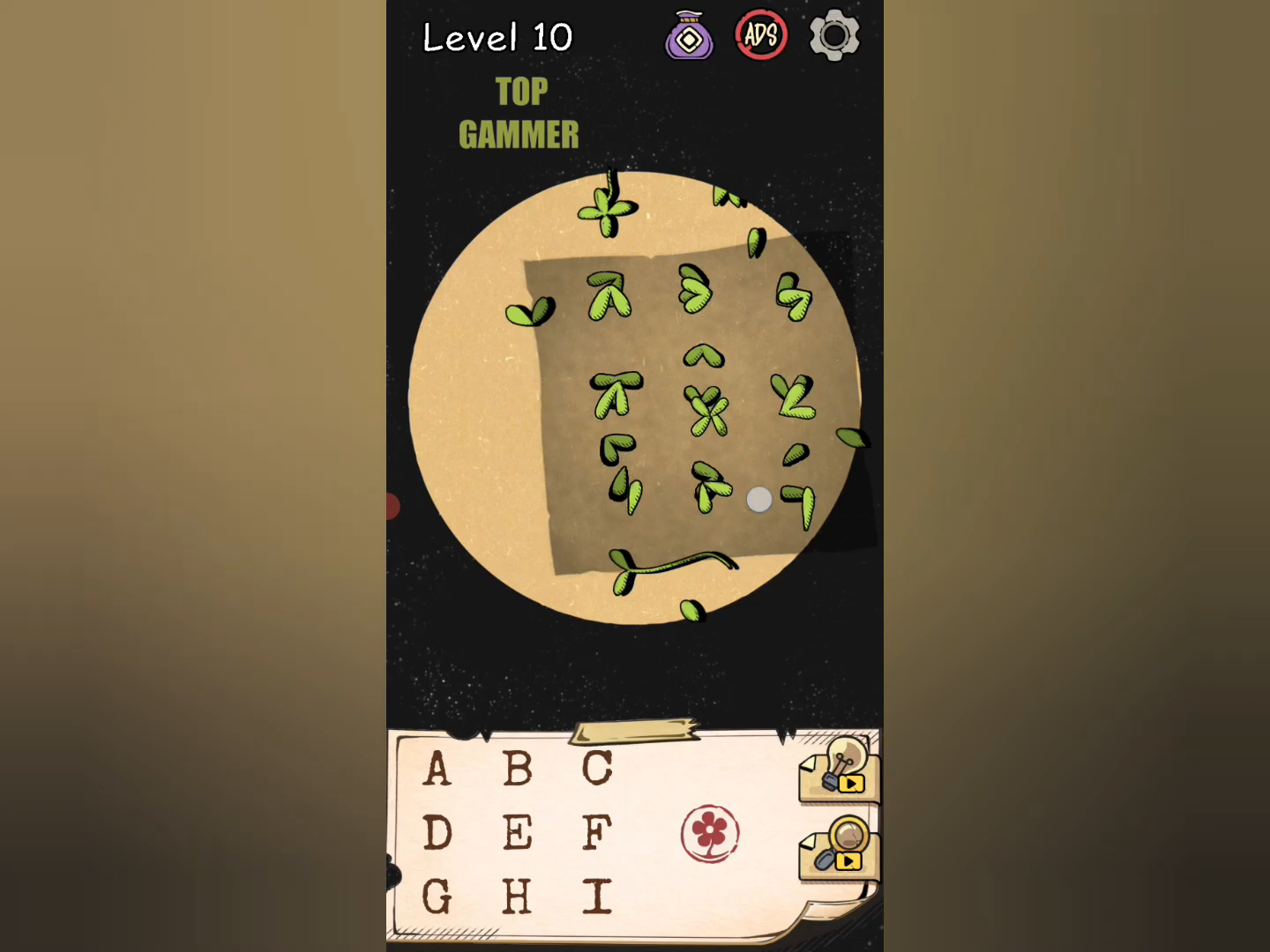 Flower Forest Word Puzzle level 10 Gameplay walkthrough solution Step 2
