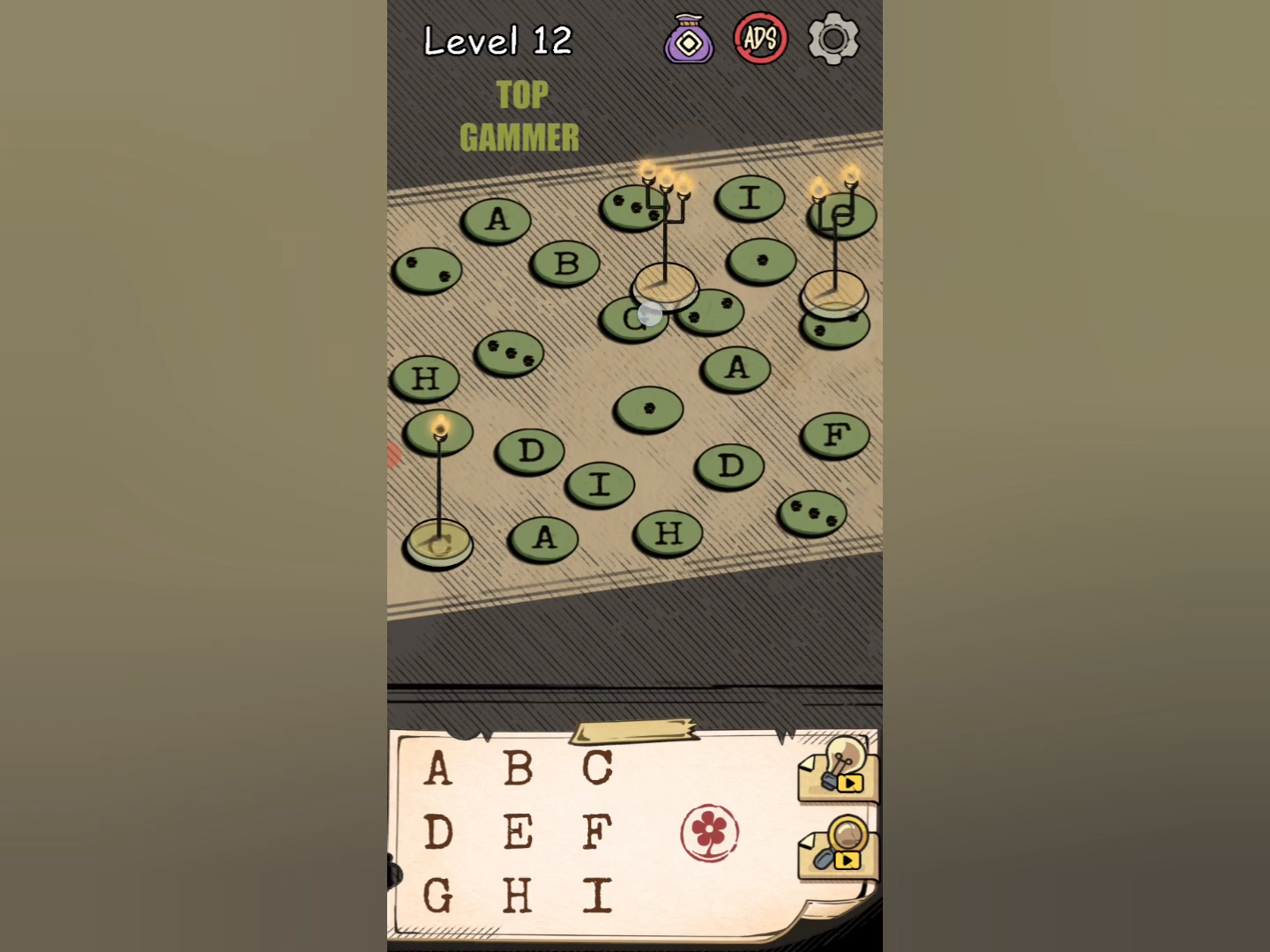 Flower Forest Word Puzzle level 12 Gameplay walkthrough solution Step 4
