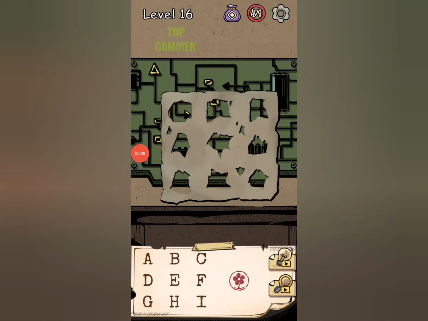 Flower Forest Word Puzzle level 16 Gameplay walkthrough solution Step 1