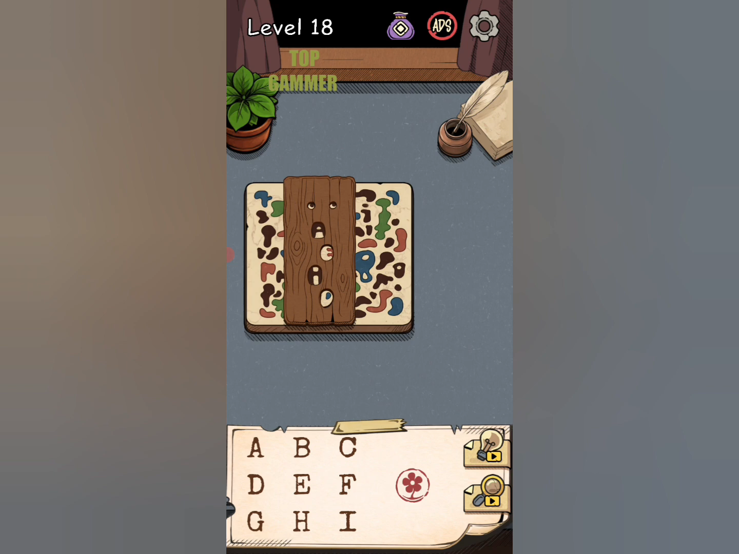 Flower Forest Word Puzzle level 18 Gameplay walkthrough solution Step 3