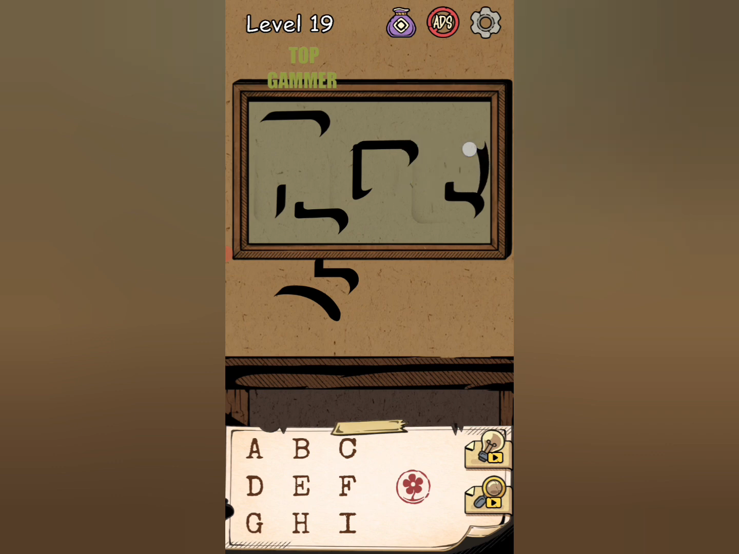 Flower Forest Word Puzzle level 19 Gameplay walkthrough solution Step 2