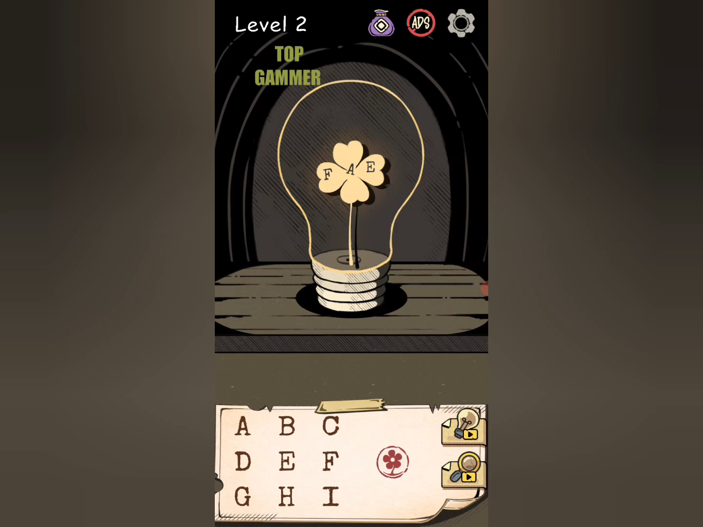 Flower Forest Word Puzzle level 2 Gameplay walkthrough solution Step 2