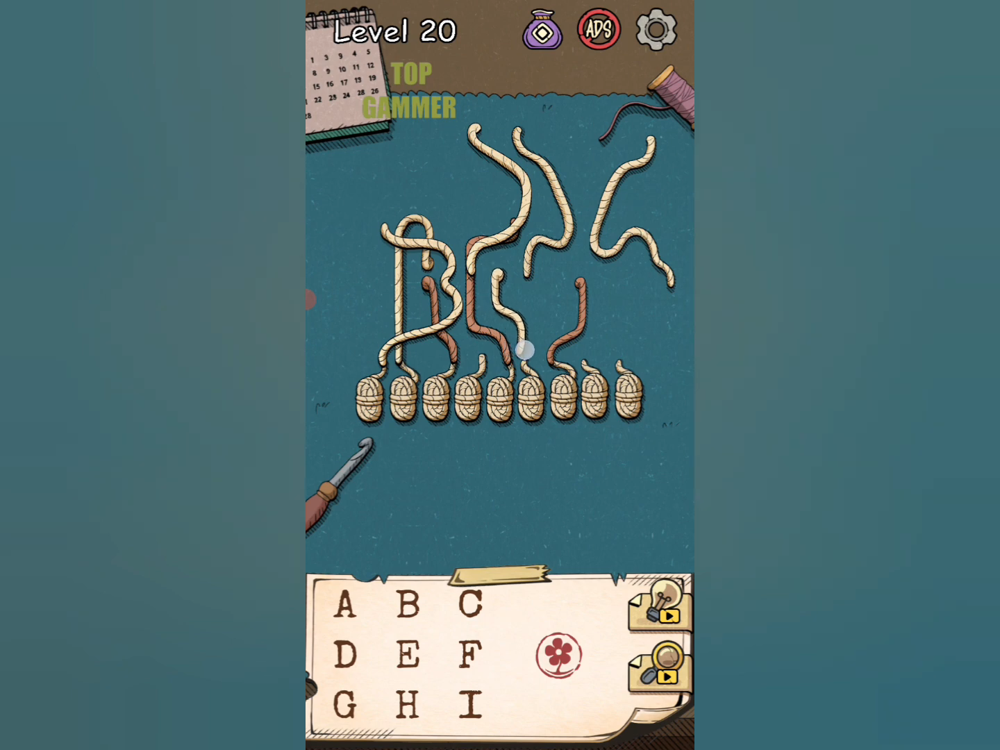 Flower Forest Word Puzzle level 20 Gameplay walkthrough solution Step 5