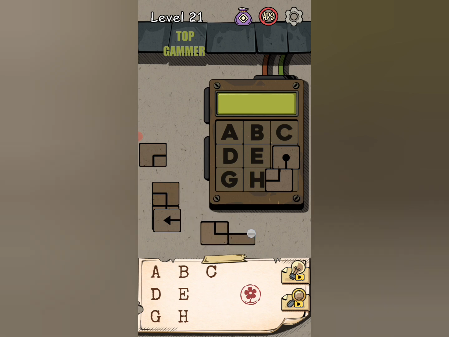 Flower Forest Word Puzzle level 21 Gameplay walkthrough solution Step 3