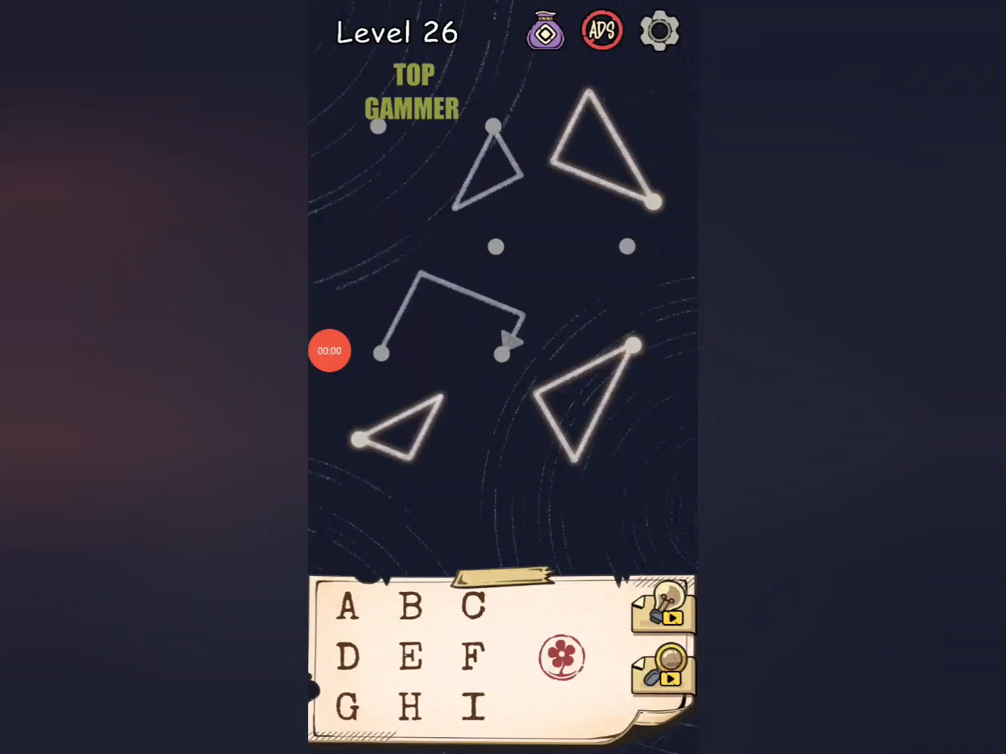 Flower Forest Word Puzzle level 26 Gameplay walkthrough solution Step 1