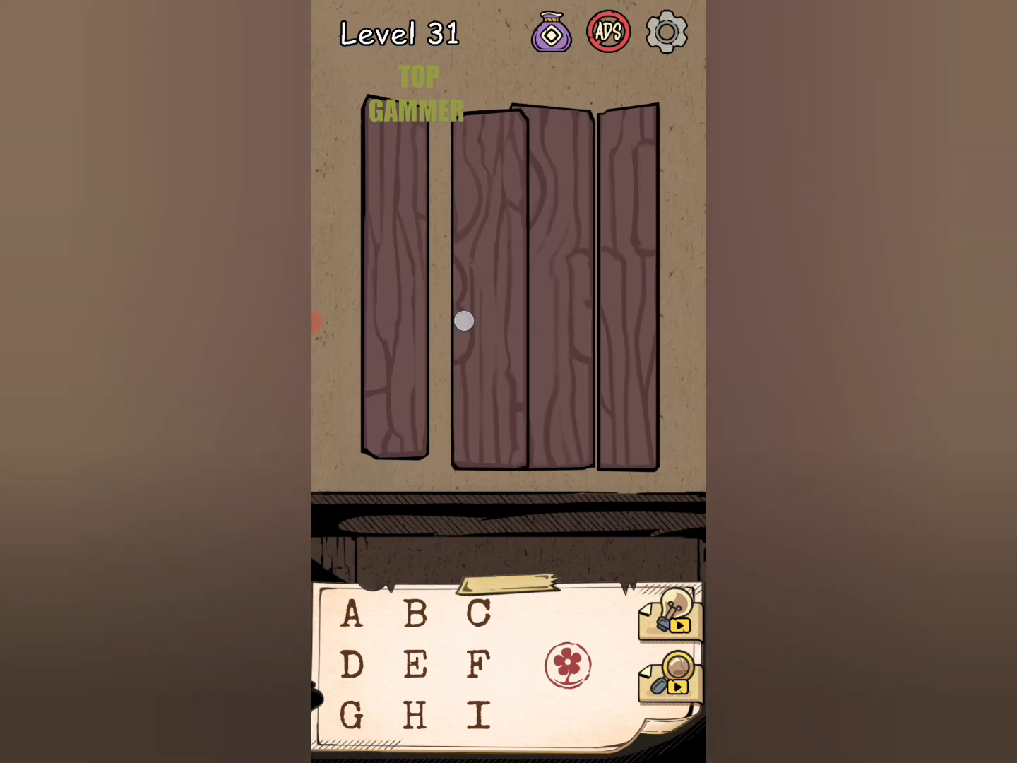 Flower Forest Word Puzzle level 31 Gameplay walkthrough solution Step 1