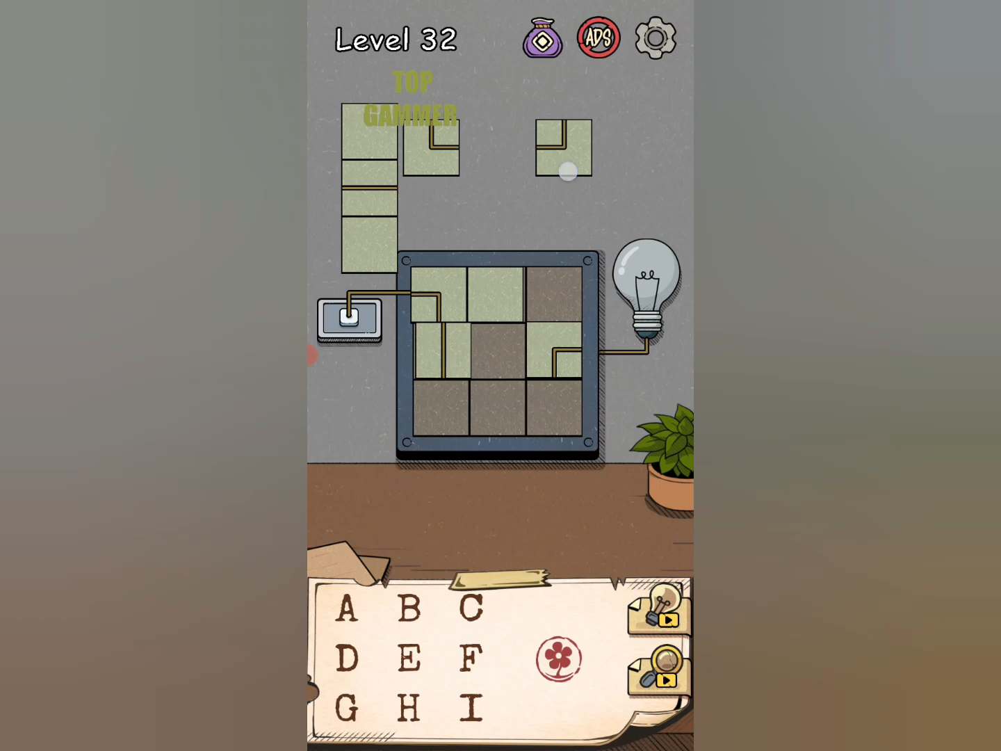 Flower Forest Word Puzzle level 32 Gameplay walkthrough solution Step 1