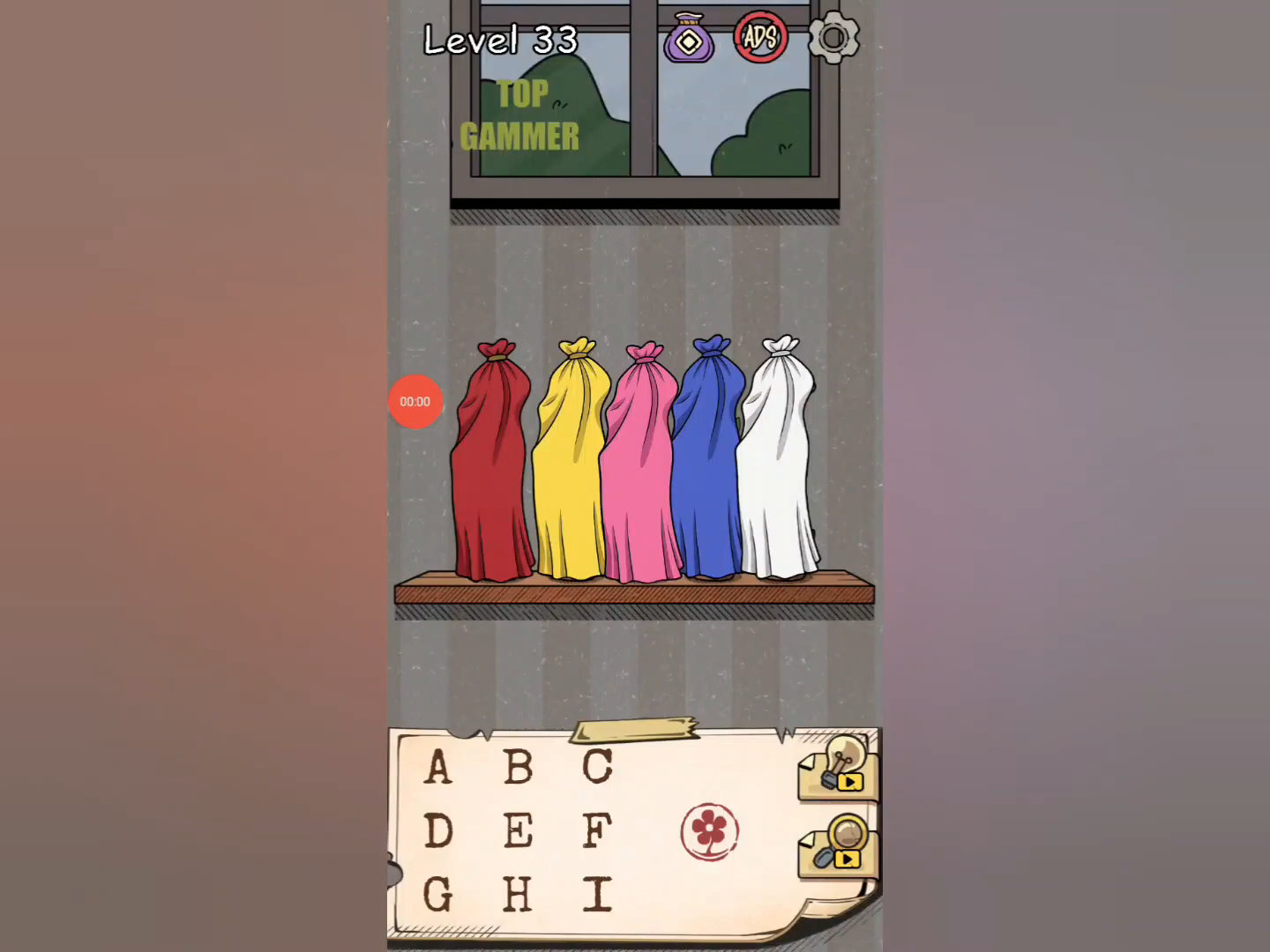 Flower Forest Word Puzzle level 33 Gameplay walkthrough solution Step 1