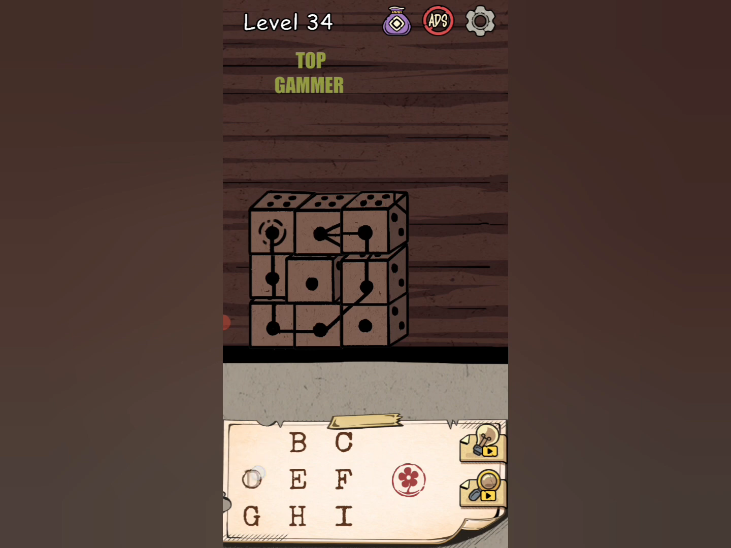 Flower Forest Word Puzzle level 34 Gameplay walkthrough solution Step 6