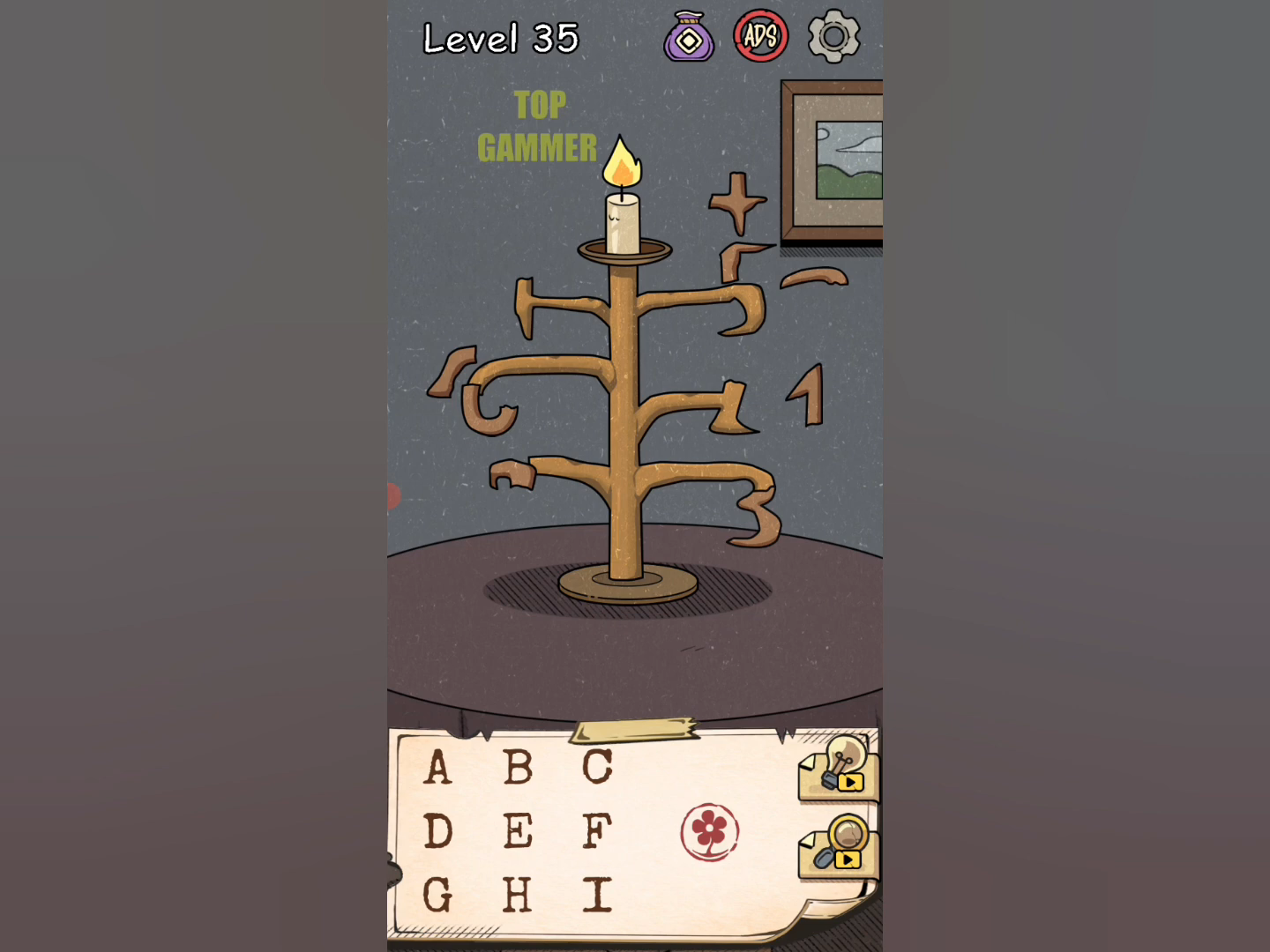 Flower Forest Word Puzzle level 35 Gameplay walkthrough solution Step 2