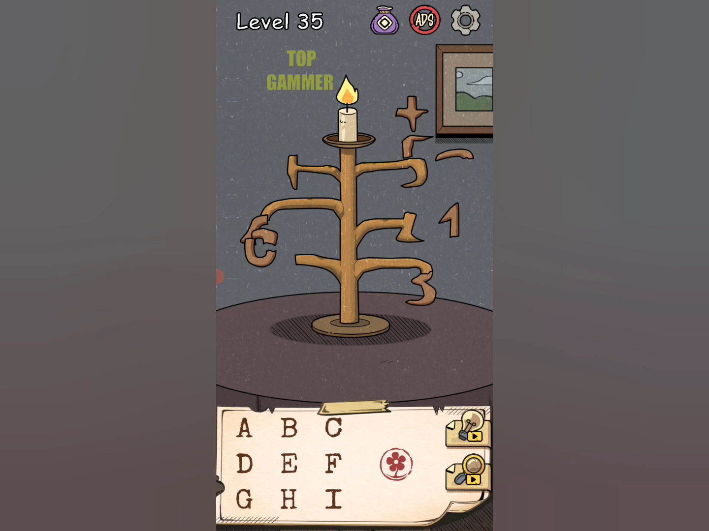 Flower Forest Word Puzzle level 35 Gameplay walkthrough solution Step 3