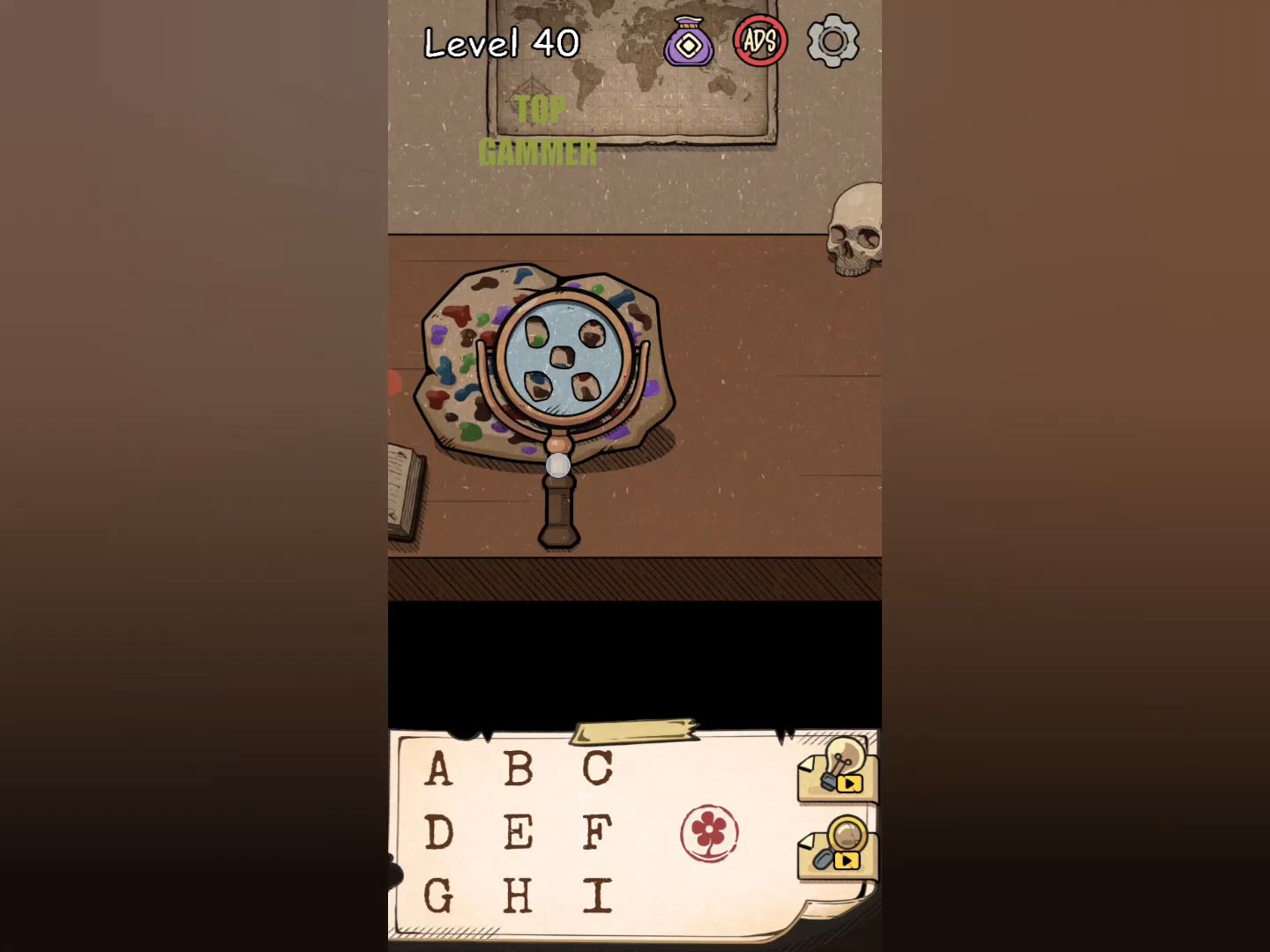 Flower Forest Word Puzzle level 40 Gameplay walkthrough solution Step 1