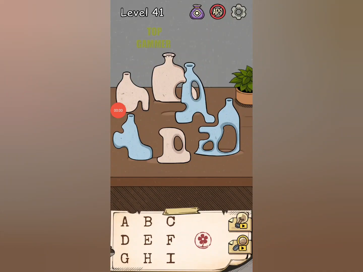 Flower Forest Word Puzzle level 41 Gameplay walkthrough solution Step 1