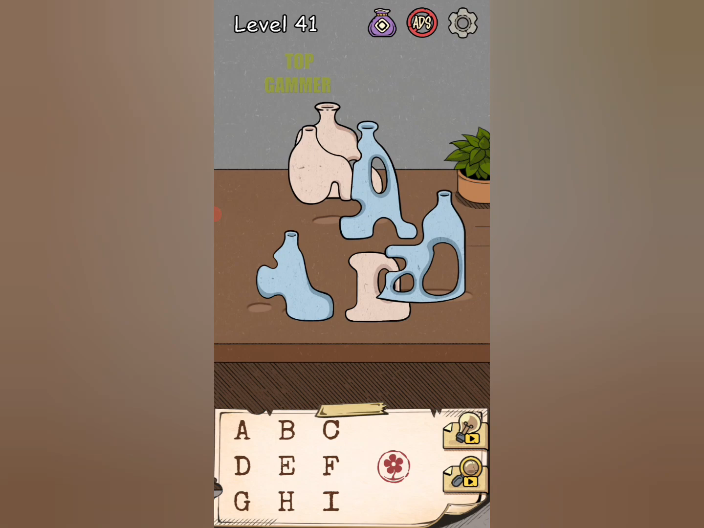 Flower Forest Word Puzzle level 41 Gameplay walkthrough solution Step 2