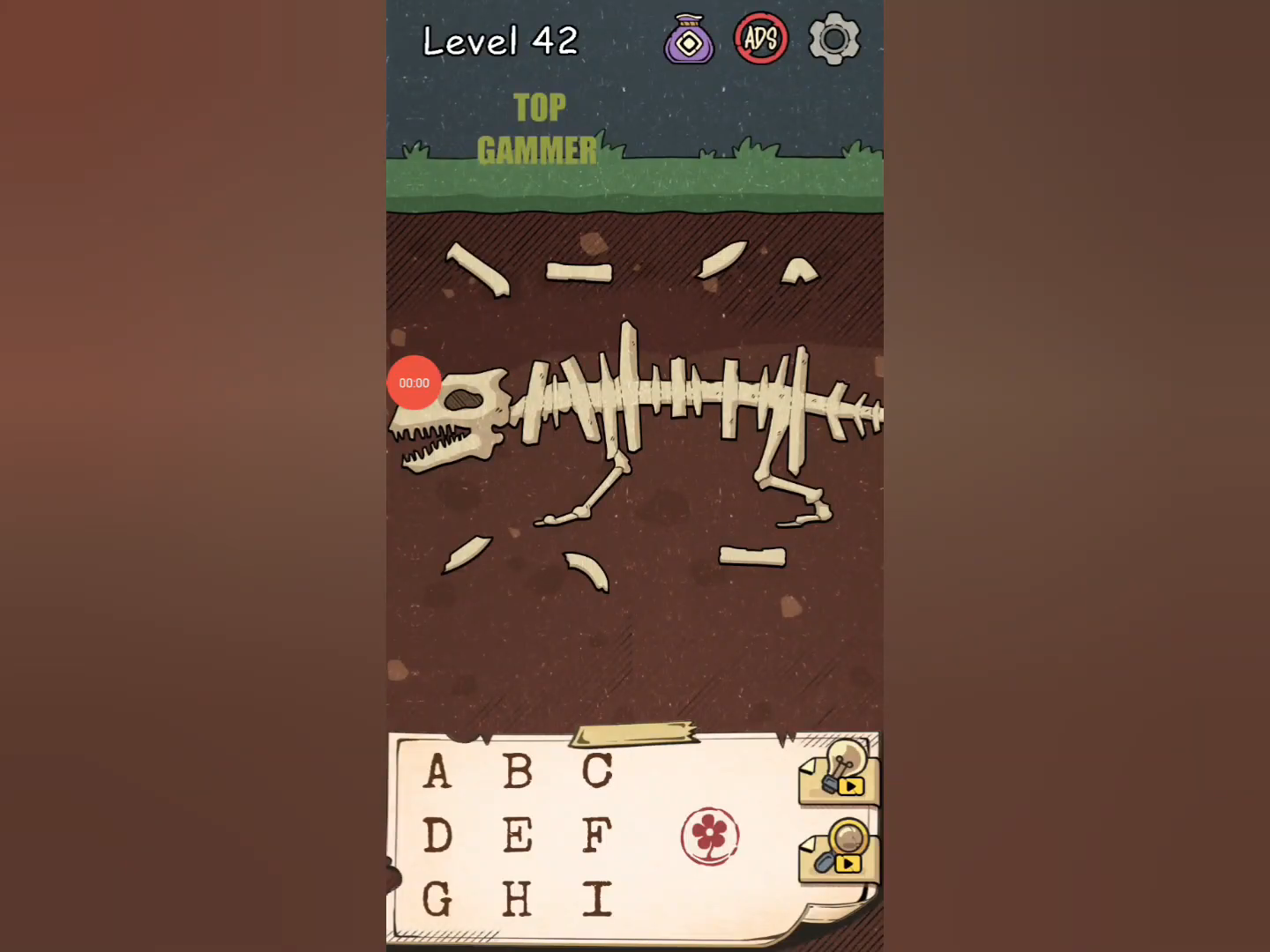 Flower Forest Word Puzzle level 42 Gameplay walkthrough solution Step 1