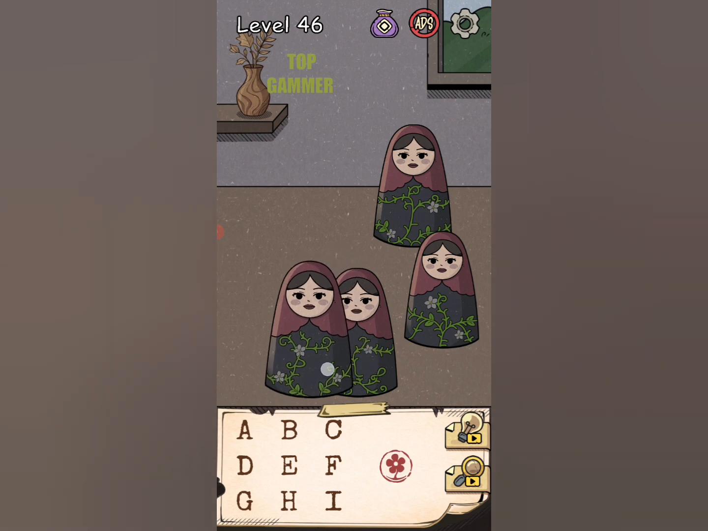 Flower Forest Word Puzzle level 46 Gameplay walkthrough solution Step 2