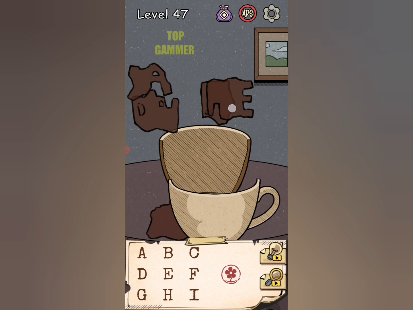 Flower Forest Word Puzzle level 47 Gameplay walkthrough solution Step 3