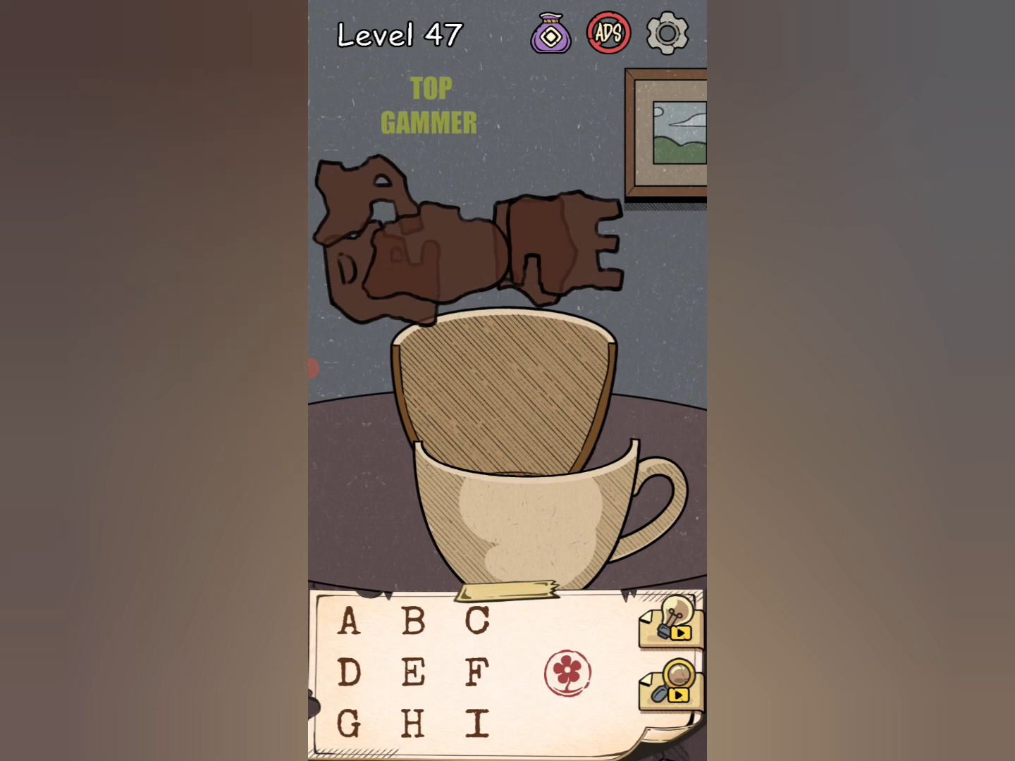 Flower Forest Word Puzzle level 47 Gameplay walkthrough solution Step 4