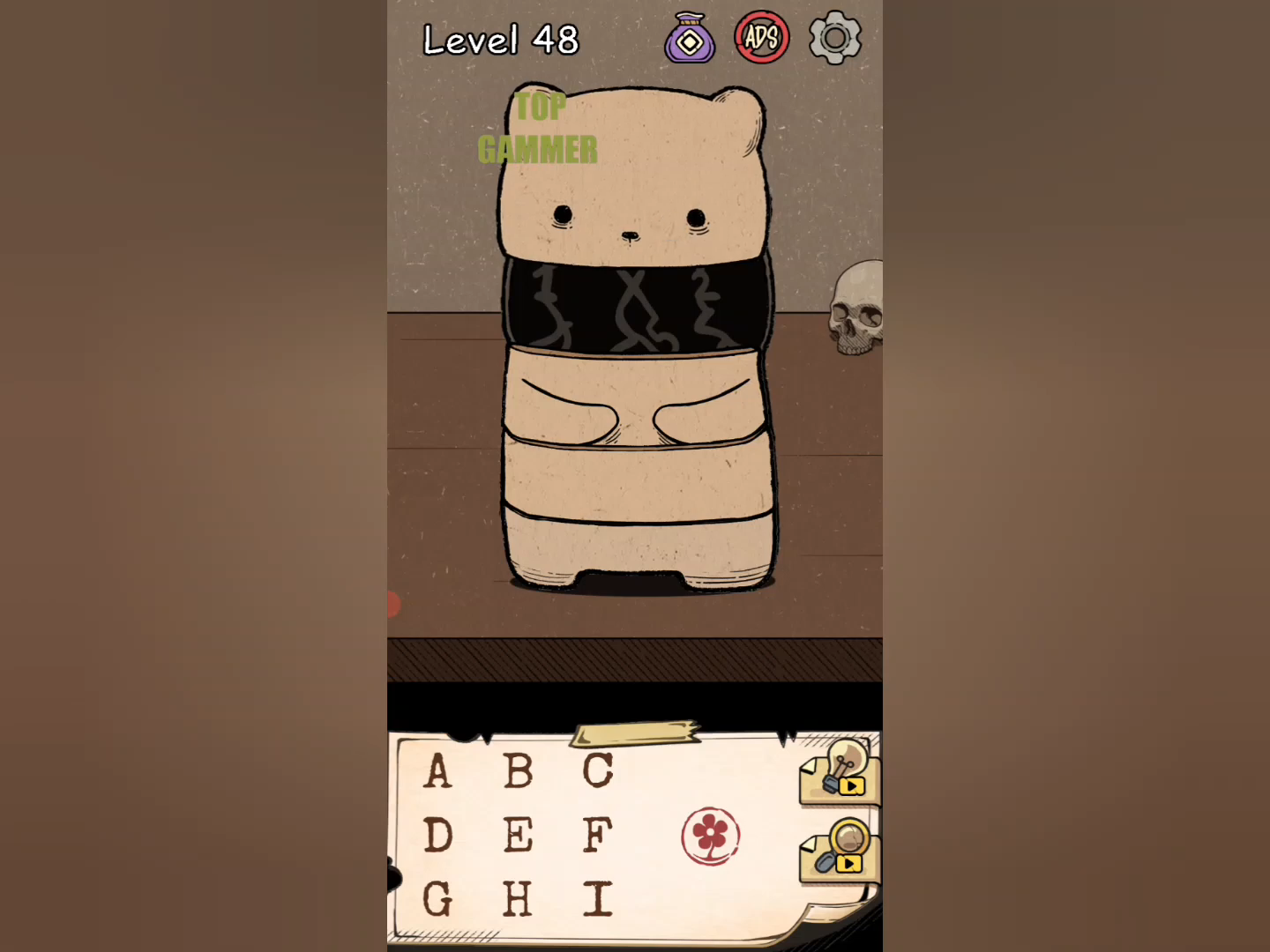 Flower Forest Word Puzzle level 48 Gameplay walkthrough solution Step 1