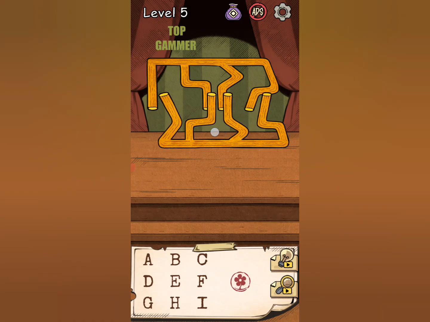 Flower Forest Word Puzzle level 5 Gameplay walkthrough solution Step 1