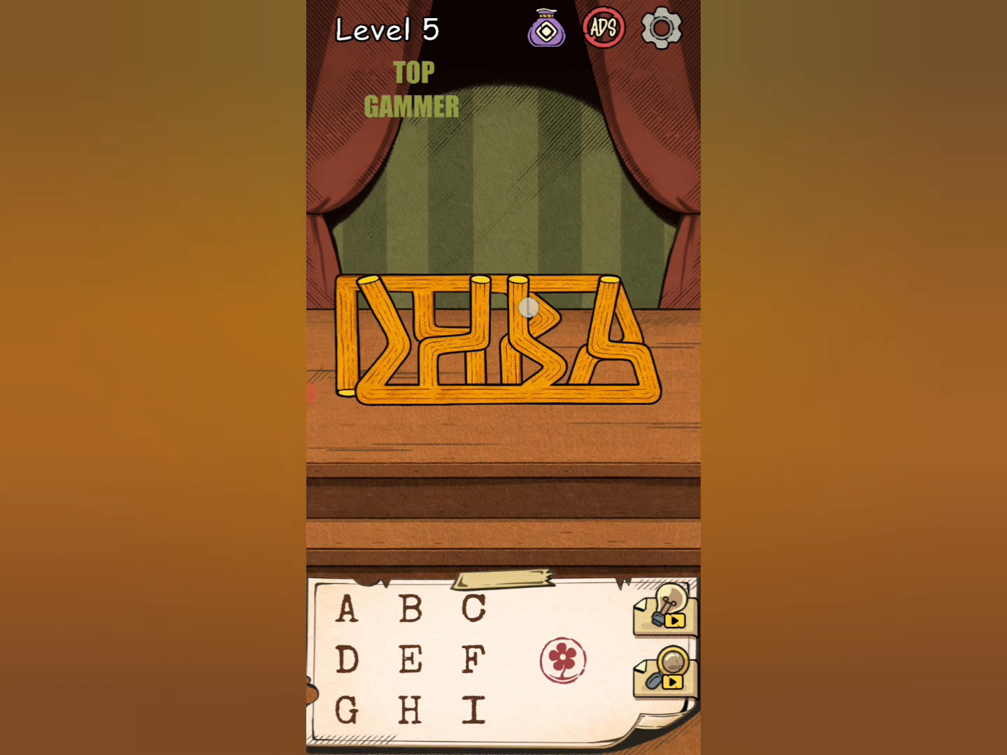 Flower Forest Word Puzzle level 5 Gameplay walkthrough solution Step 3