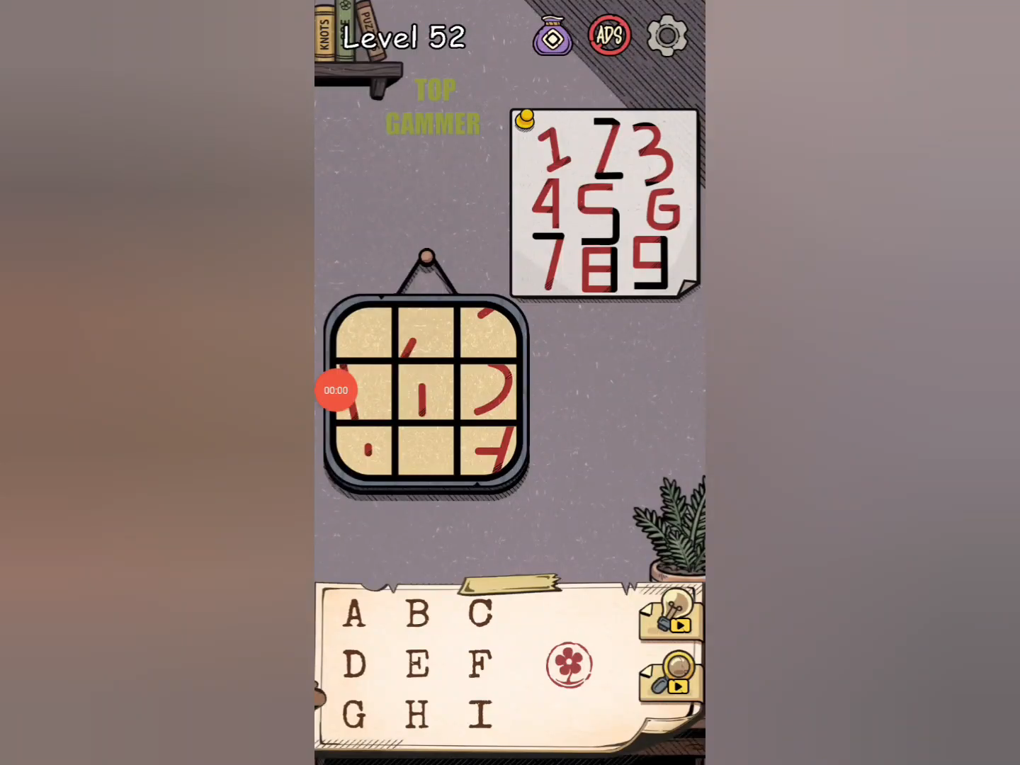 Flower Forest Word Puzzle level 52 Gameplay walkthrough solution Step 1