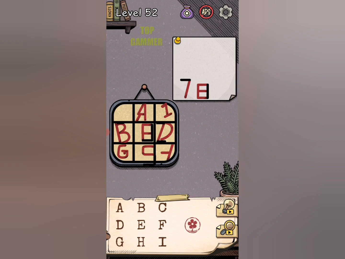 Flower Forest Word Puzzle level 52 Gameplay walkthrough solution Step 3