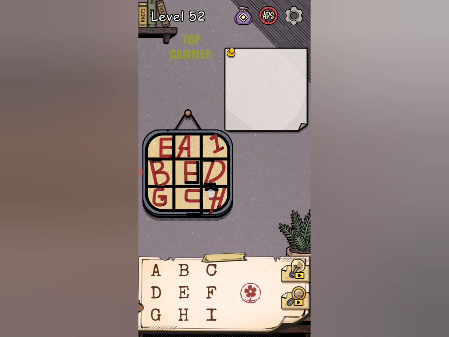Flower Forest Word Puzzle level 52 Gameplay walkthrough solution Step 4