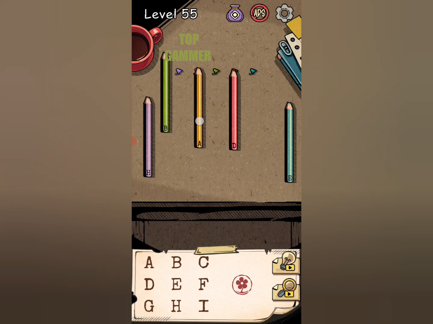 Flower Forest Word Puzzle level 55 Gameplay walkthrough solution Step 2