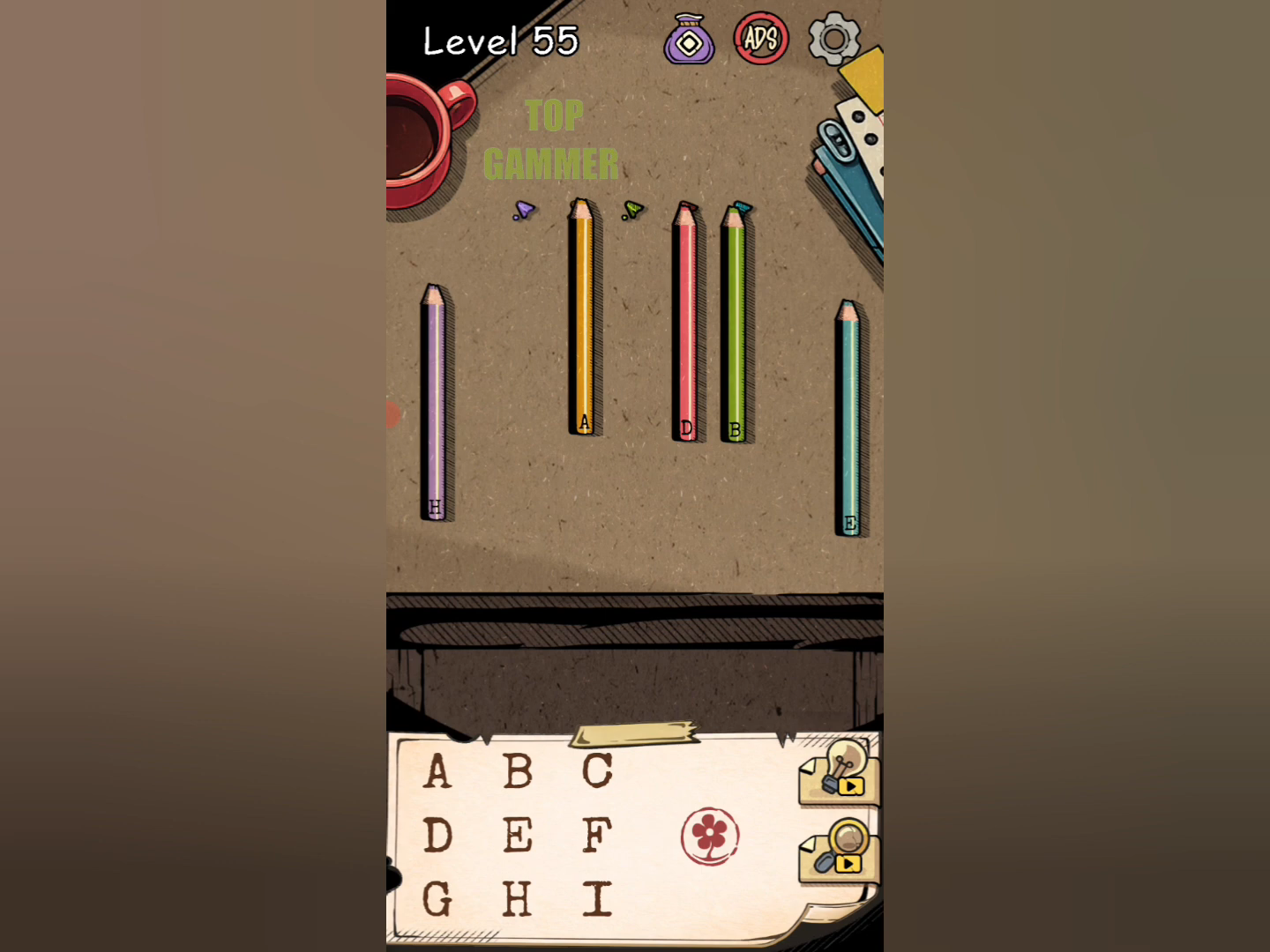 Flower Forest Word Puzzle level 55 Gameplay walkthrough solution Step 3