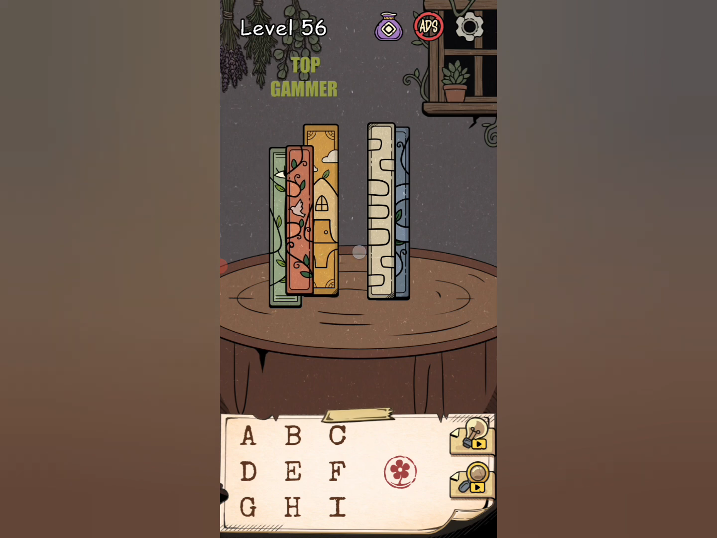 Flower Forest Word Puzzle level 56 Gameplay walkthrough solution Step 2