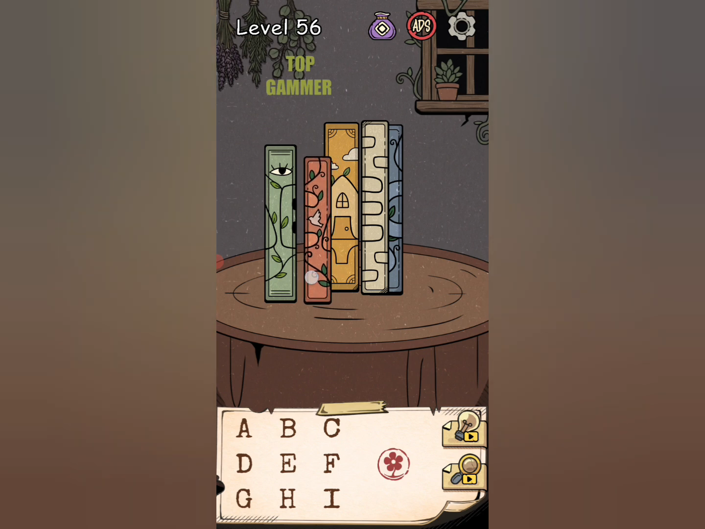 Flower Forest Word Puzzle level 56 Gameplay walkthrough solution Step 3