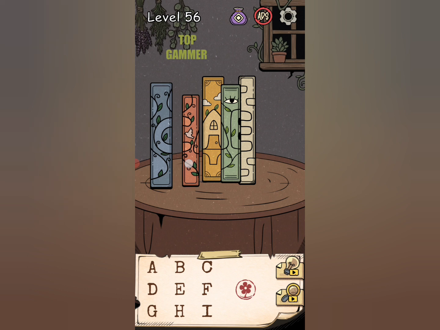 Flower Forest Word Puzzle level 56 Gameplay walkthrough solution Step 4