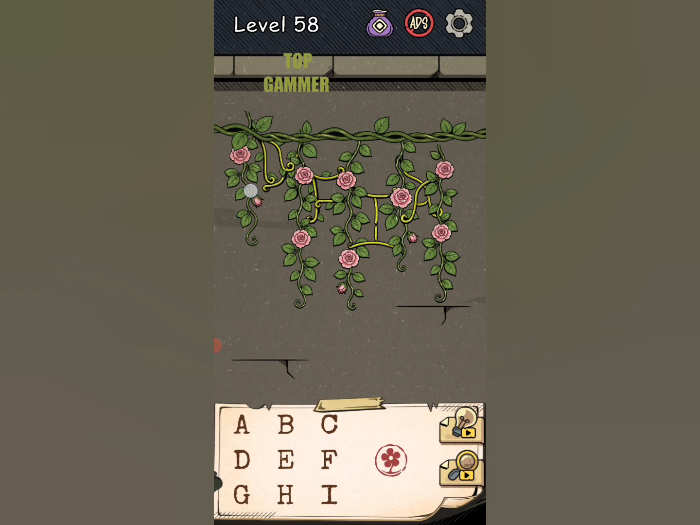 Flower Forest Word Puzzle level 58 Gameplay walkthrough solution Step 5