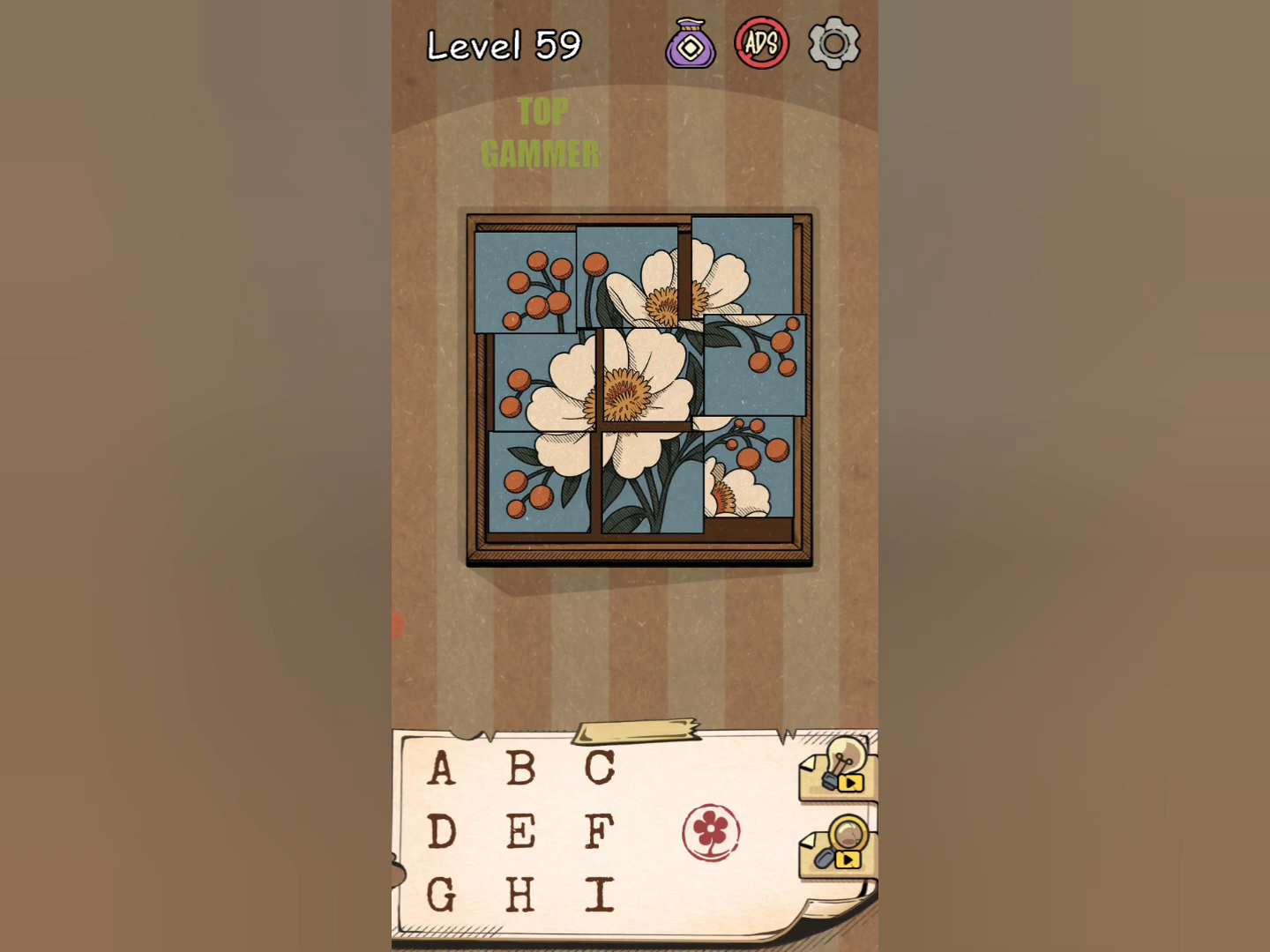 Flower Forest Word Puzzle level 59 Gameplay walkthrough solution Step 7