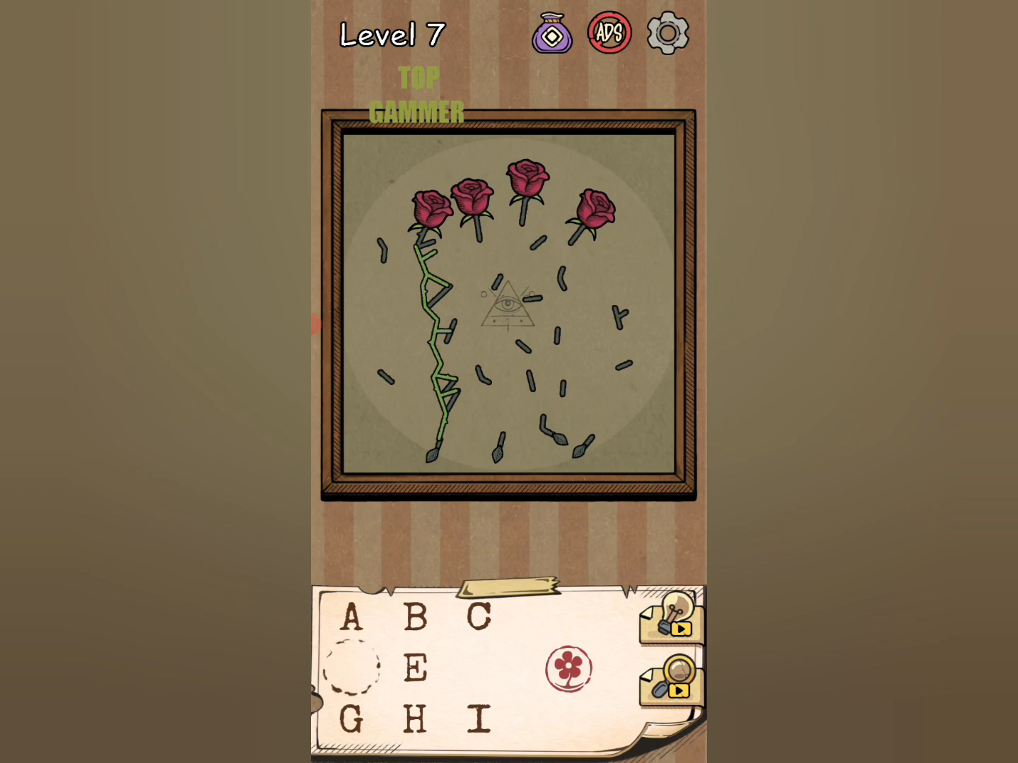 Flower Forest Word Puzzle level 7 Gameplay walkthrough solution Step 2