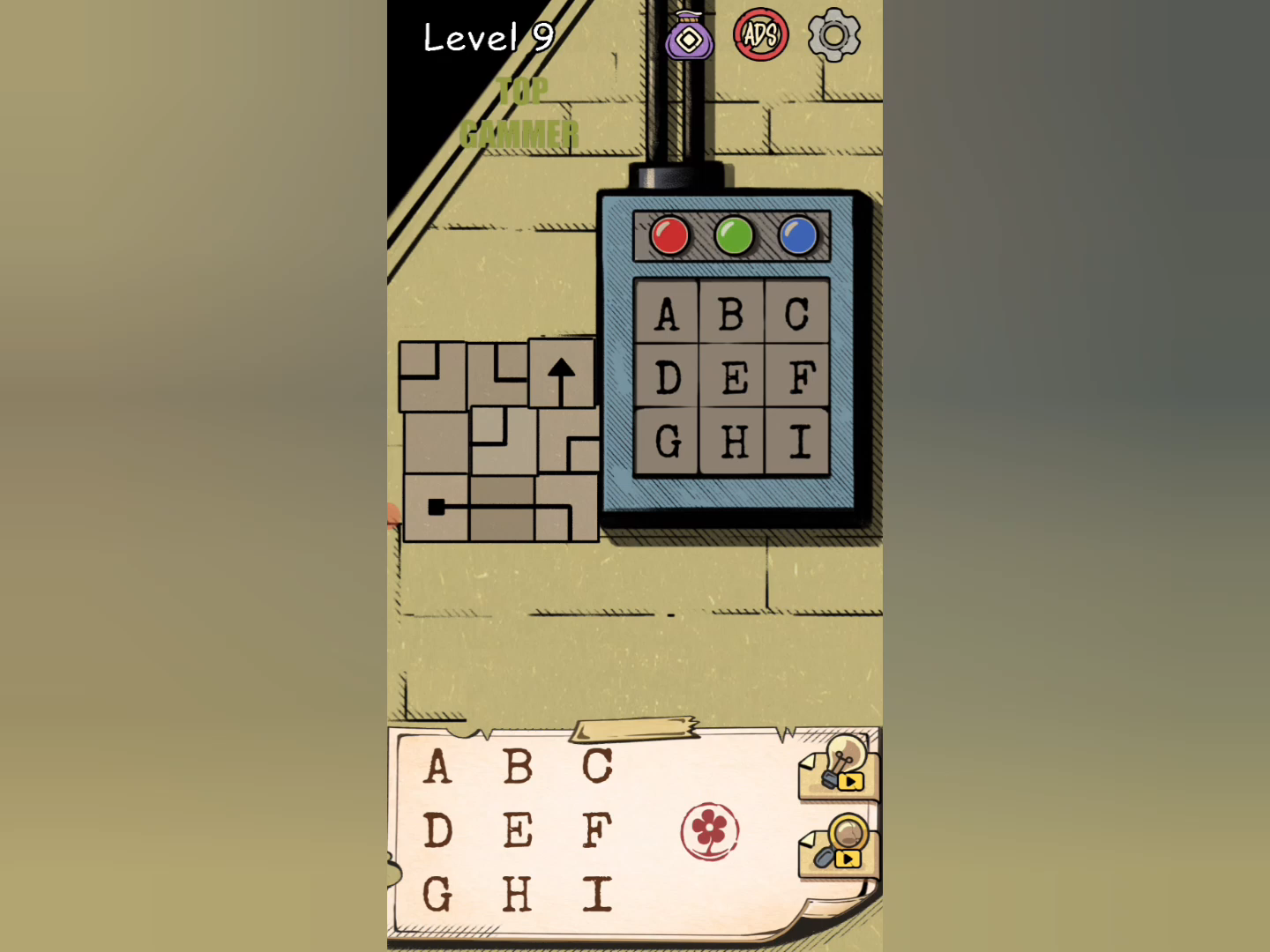 Flower Forest Word Puzzle level 9 Gameplay walkthrough solution Step 2