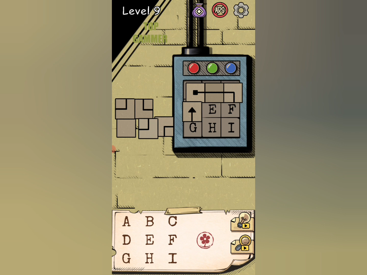 Flower Forest Word Puzzle level 9 Gameplay walkthrough solution Step 3