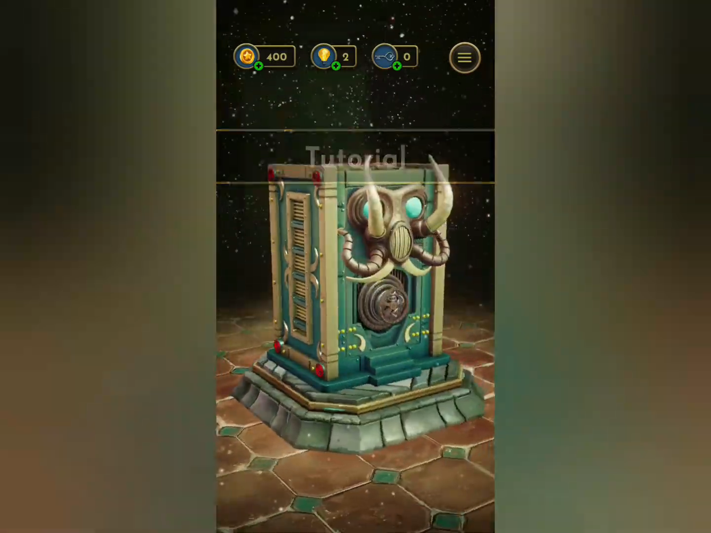 the vault: logic puzzle box level 1 Step 1