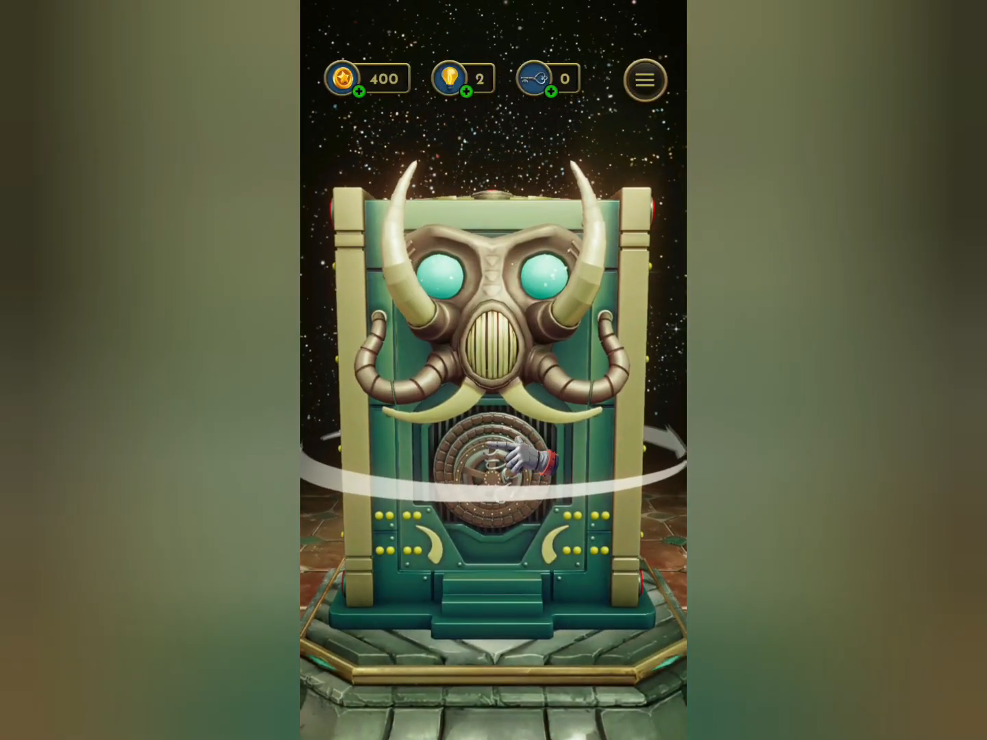 the vault: logic puzzle box level 1 Step 2