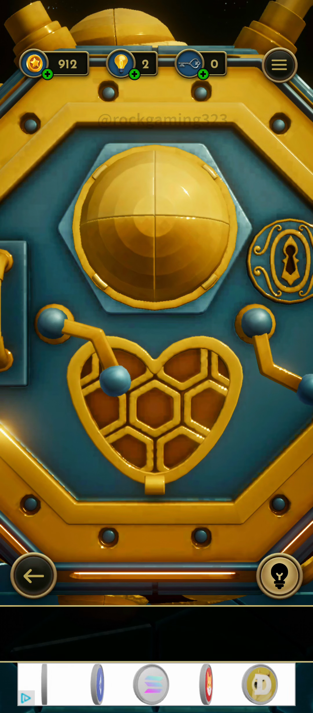the vault: logic puzzle box level 19 Step 1