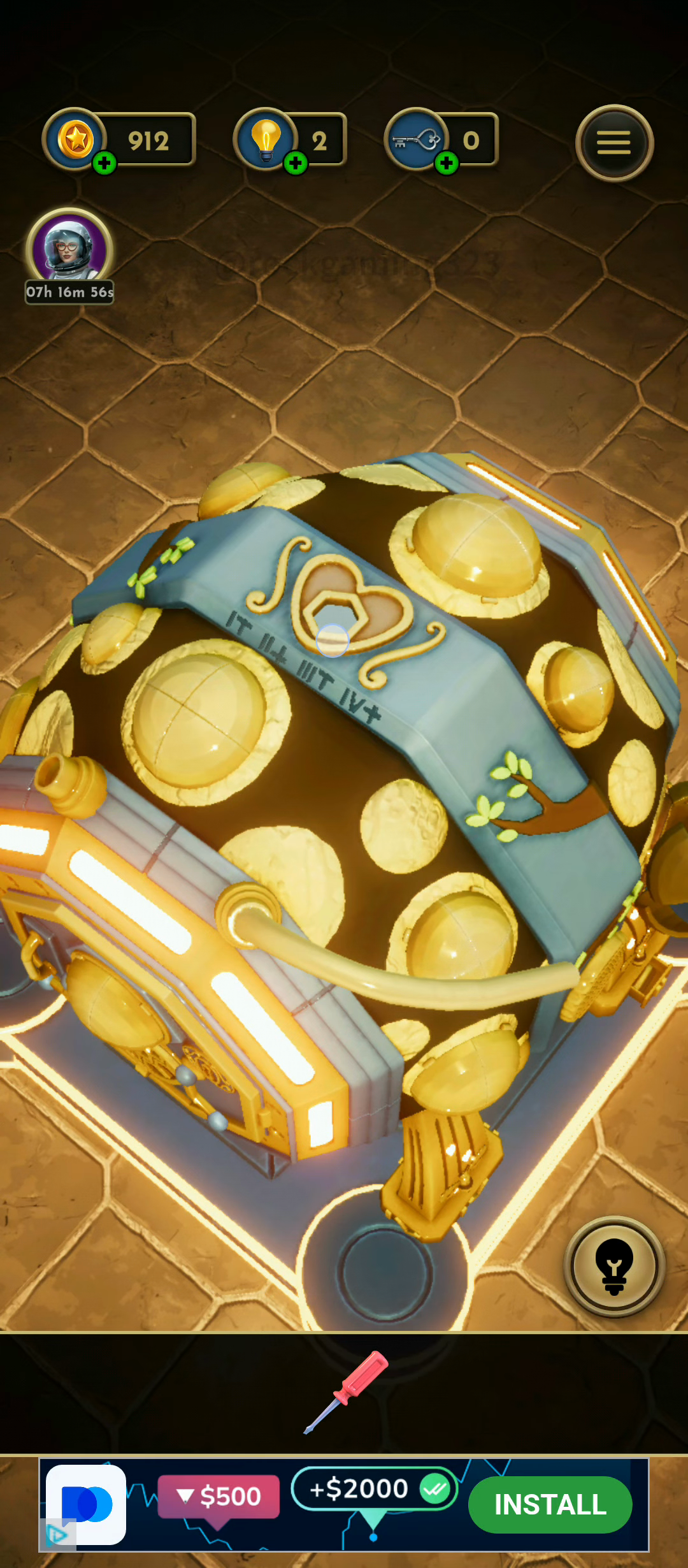 the vault: logic puzzle box level 19 Step 2