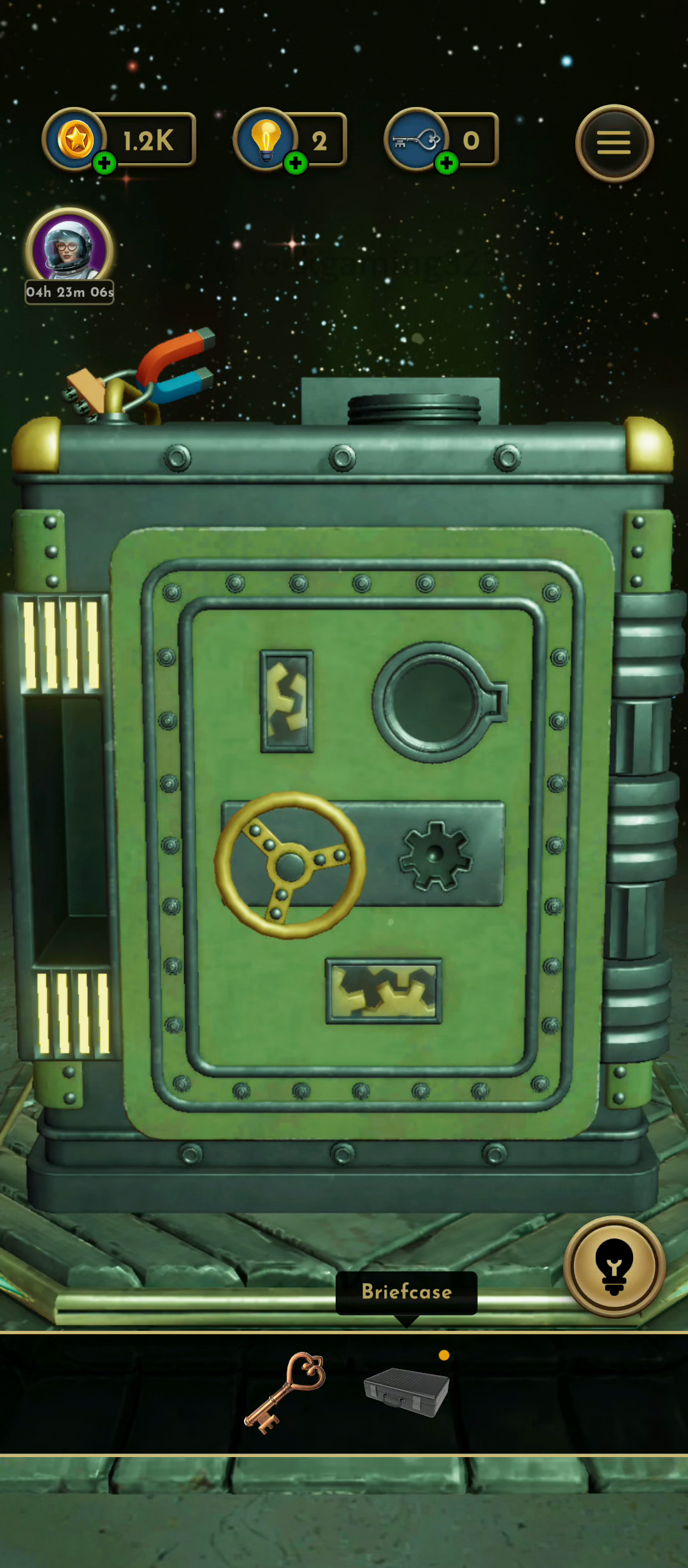 the vault: logic puzzle box level 28 Step 1