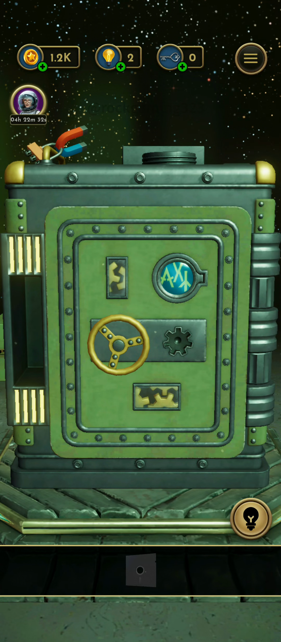 the vault: logic puzzle box level 28 Step 2