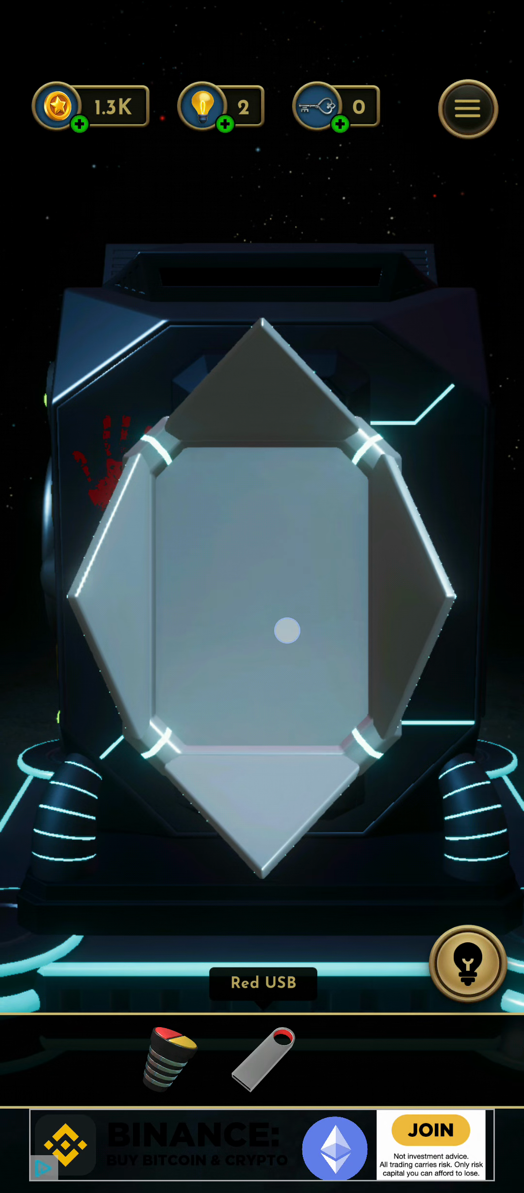 the vault: logic puzzle box level 34 Step 1