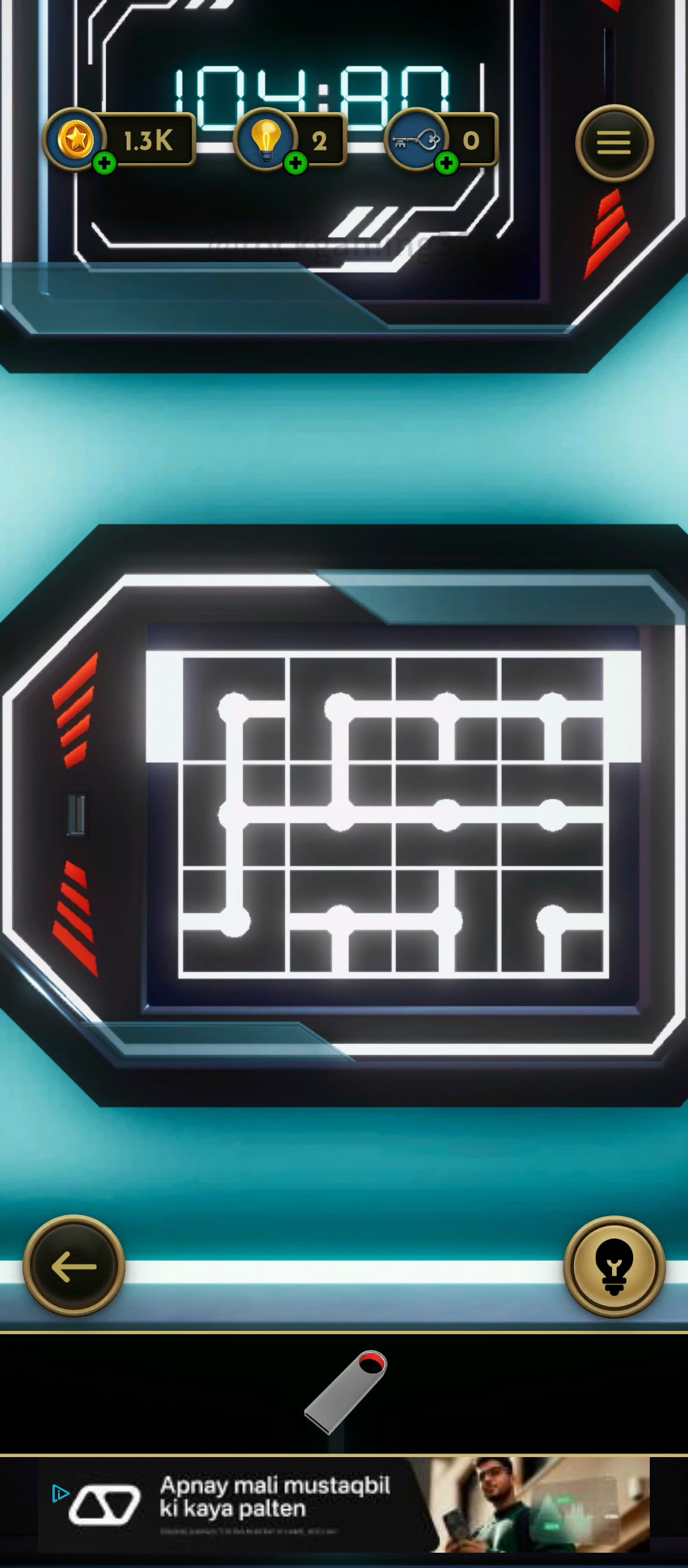 the vault: logic puzzle box level 34 Step 5
