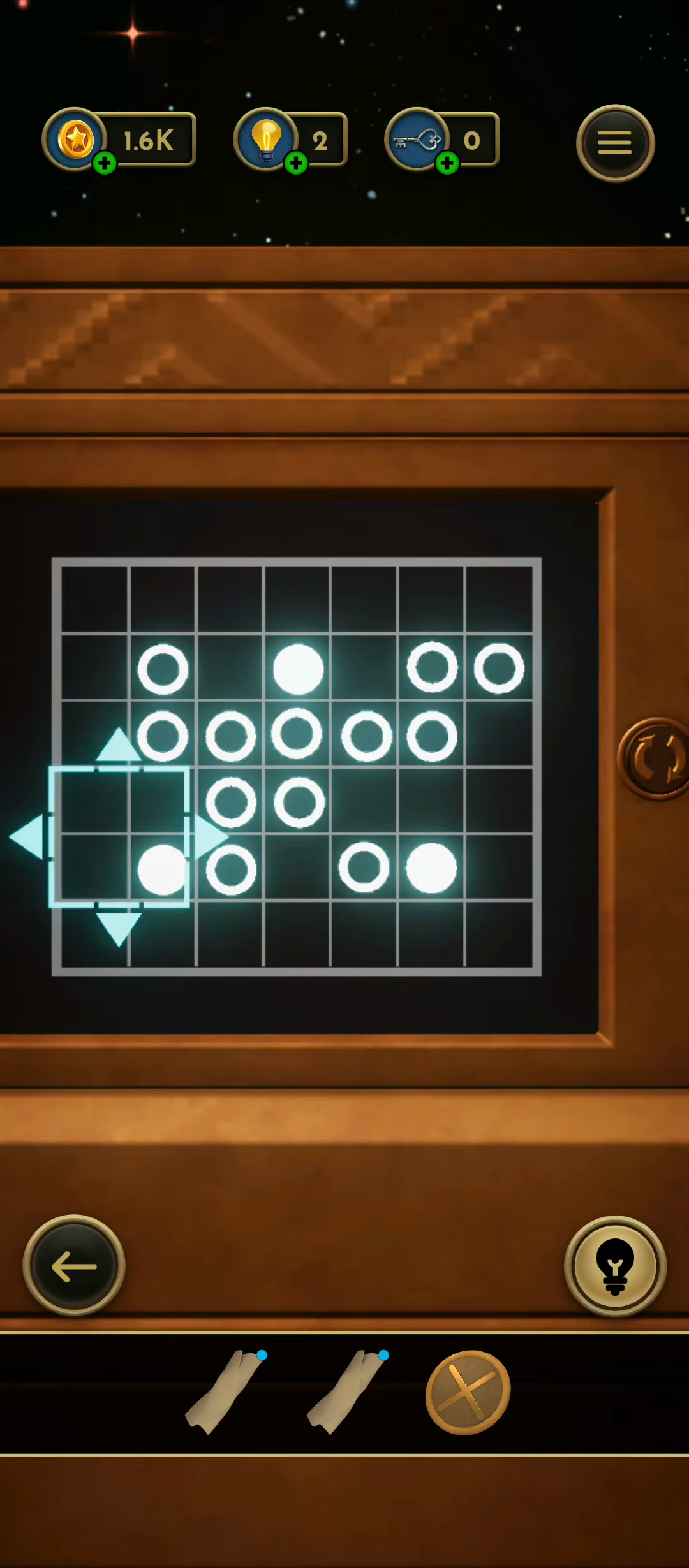 the vault: logic puzzle box level 44 Step 3