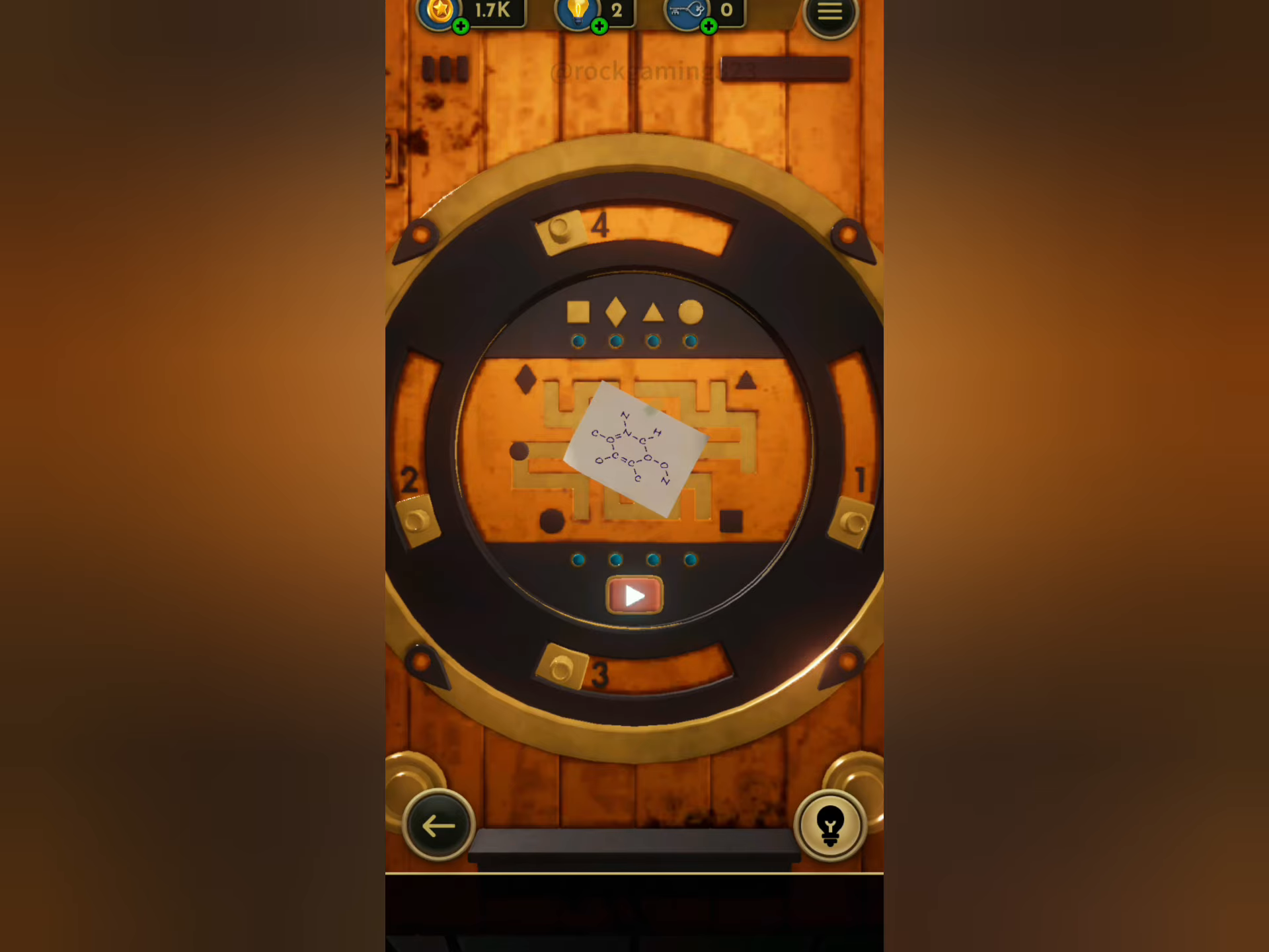 the vault: logic puzzle box level 45 Step 2